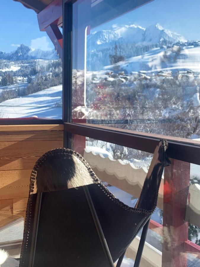 Chalet Mont Blanc Combloux Exterior foto