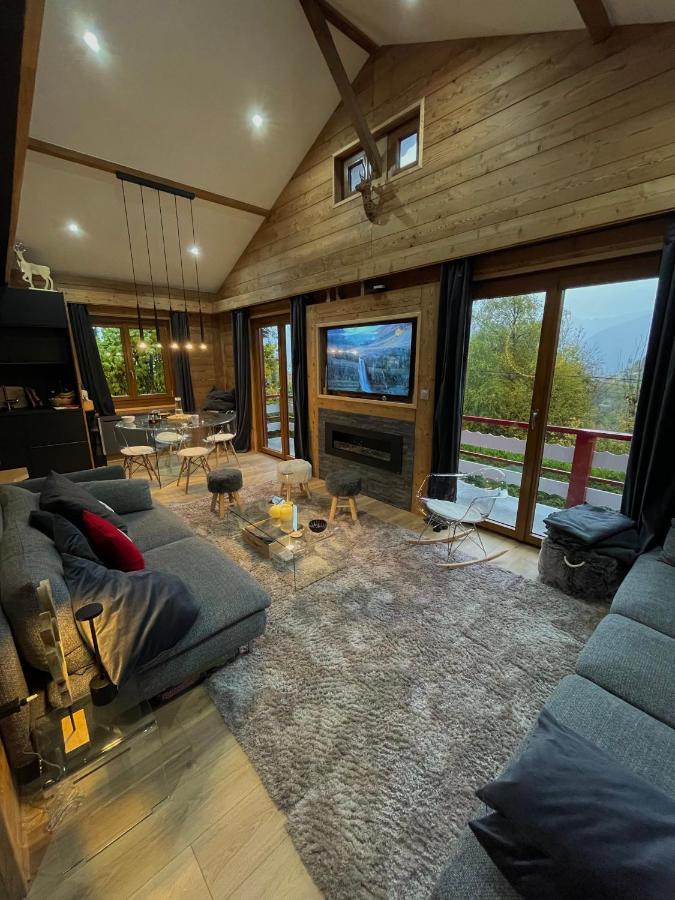 Chalet Mont Blanc Combloux Exterior foto