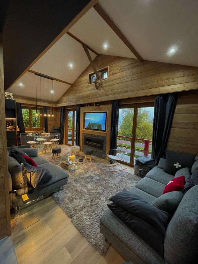 Chalet Mont Blanc Combloux Exterior foto